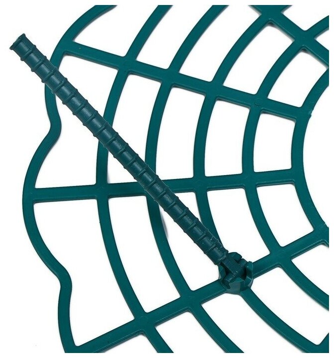 Кустодержатель для клубники, d = 30.5 см, пластик, зелёный(10 шт.)