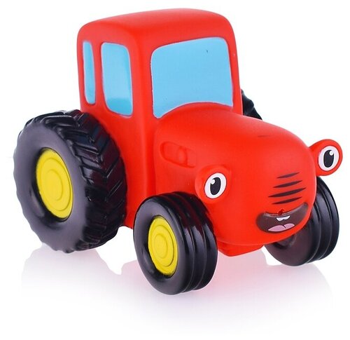 Игрушка для ванны «Синий трактор», цвет красный, 10 см