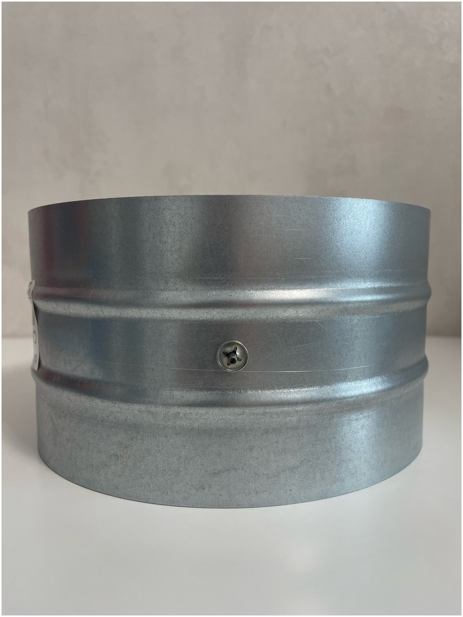 Обратный клапан для вентиляции из оцинкованной стали с уплотнительной прокладкой, d 125 мм - фотография № 4