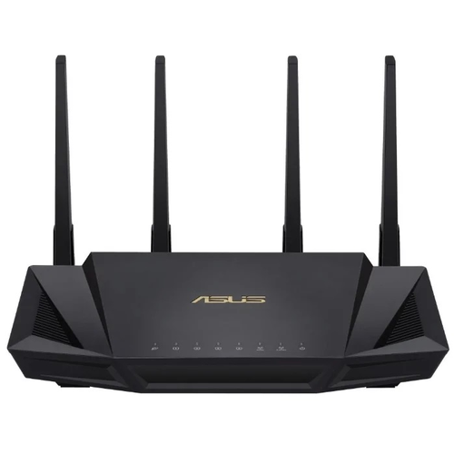 ASUS RT-AX58U V2// 802.11b/g/n/ac/ax, 2402 + 574Mbps, 2,4 + 5 gGz, 4 antenna, USB ; 90IG04Q0-MO3R10 роутер asus rt ax59u