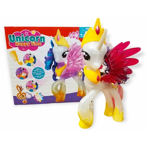 Игровой набор Пони Единорог/ Unicorn Happy Time (White)/Игровой набор Пони Единорог белый