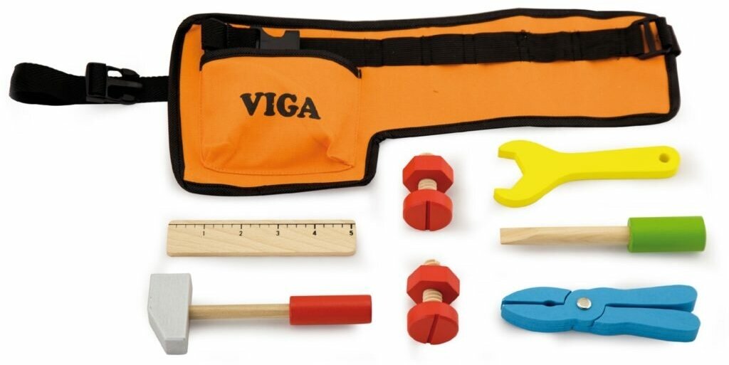 Игровой набор Viga Toys Пояс с инструментами (50532) - фото №14