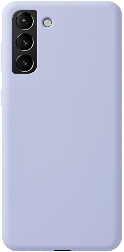 Чехол Deppa Liquid Silicone Pro для Samsung Galaxy S21 Plus, лавандовый