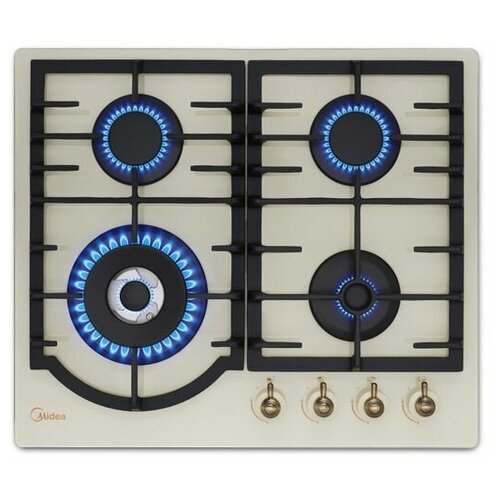 Поверхность газовая MIDEA MG696TRGI-B слкость ретро стекло 2159000₽
