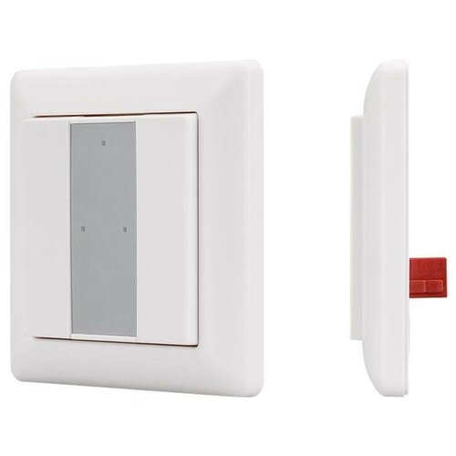 Панель Knob SR-KN9551K2-UP White (KNX, DIM) панель knob sr kn9551k2 up white knx dim arlight ip20 пластик