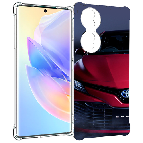 Чехол MyPads toyota тойота 1 для Honor 70 задняя-панель-накладка-бампер