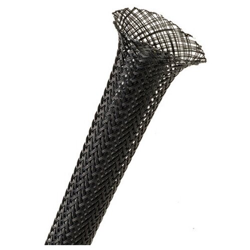 Защитная кабельная оплетка Rich Pro PT0.5/X Nylon Skin Black (1.2 - 2.4 mm), 1 м