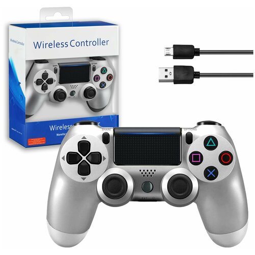 Геймпад для игровой приставки джойстик совместим с PlayStation PS4 и ПК Bluetooth беспроводной 129000₽