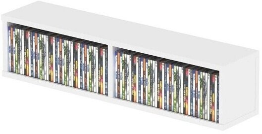 Подставка для хранения компакт-дисков Glorious CD Box White 90