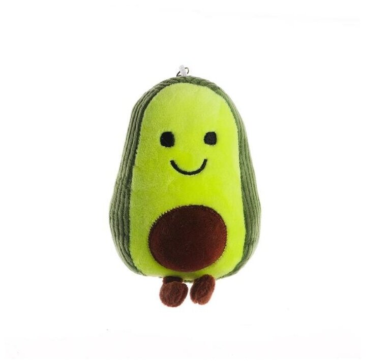 Мягкая игрушка КНР "Авокадо", на брелоке (6477417)