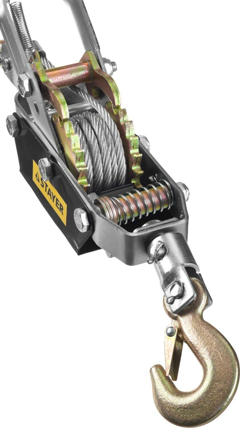STAYER MAXPull, 4 т, 3 м, ручная рычажная лебедка (4310-4) — фото 1