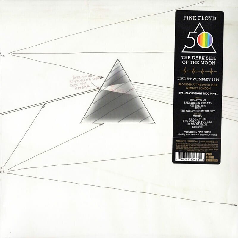 Виниловая Пластинка Pink Floyd, The Dark Side Of The Moon (Live At Wembley 1974) (0190296203664) Warner Music - фото №3