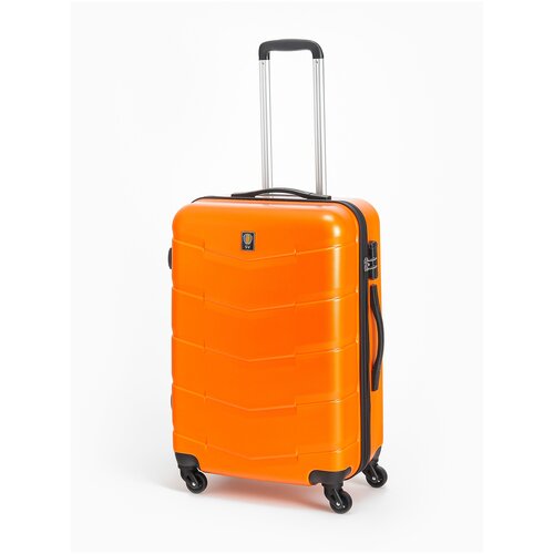 Чемодан Sun Voyage, 65 л, размер M, оранжевый чемодан sun voyage 65 л размер m серый коричневый