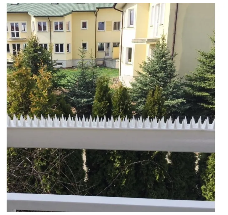 Шипы противоприсадные защита от птиц крыш, оград, по 45см шипы 4см (6шт) - фотография № 6