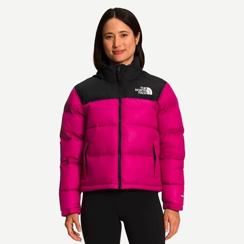 The North Face, демисезон/зима, размер XS (42), фуксия