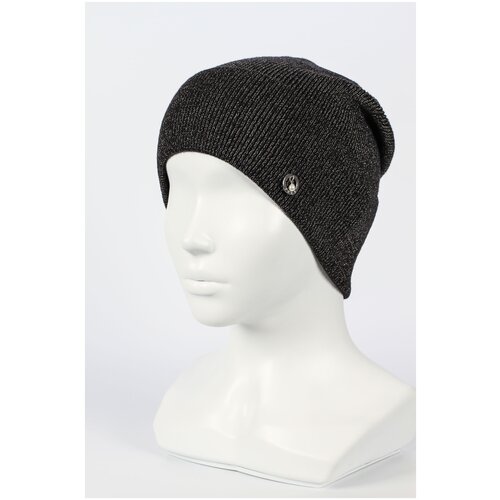 Шапка с отворотом Ferz Кэрри цвет Чёрный