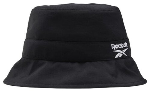 Панама Reebok CL FO Bucket Hat, размер OSFM, черный