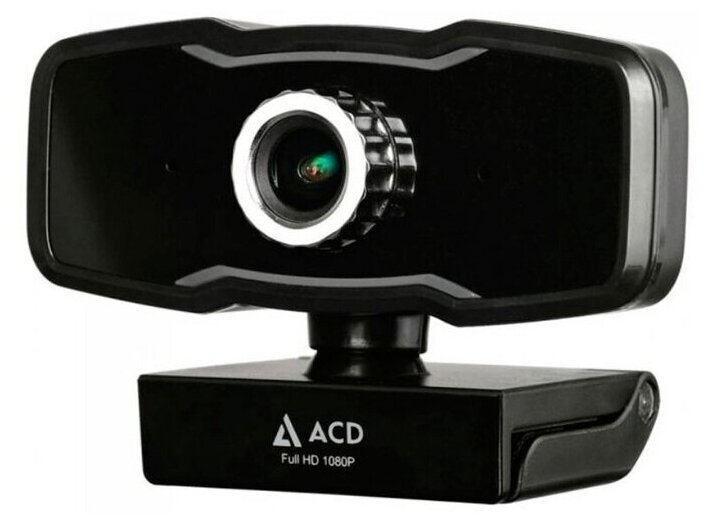 ACD Веб-камера ACD ACD-Vision UC500, с микрофоном, черный (USB2.0) (ret)