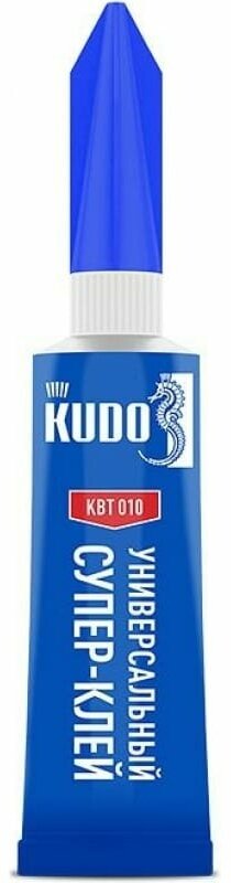 фото KUDO Клей цианоакрилатный "Универсальный Супер-Клей", 3 гр.