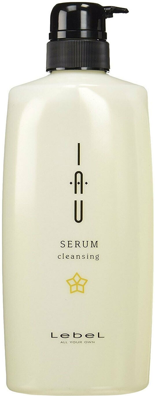 Lebel IAU Serum Cleansing - Шампунь для вьющихся волос 600 мл