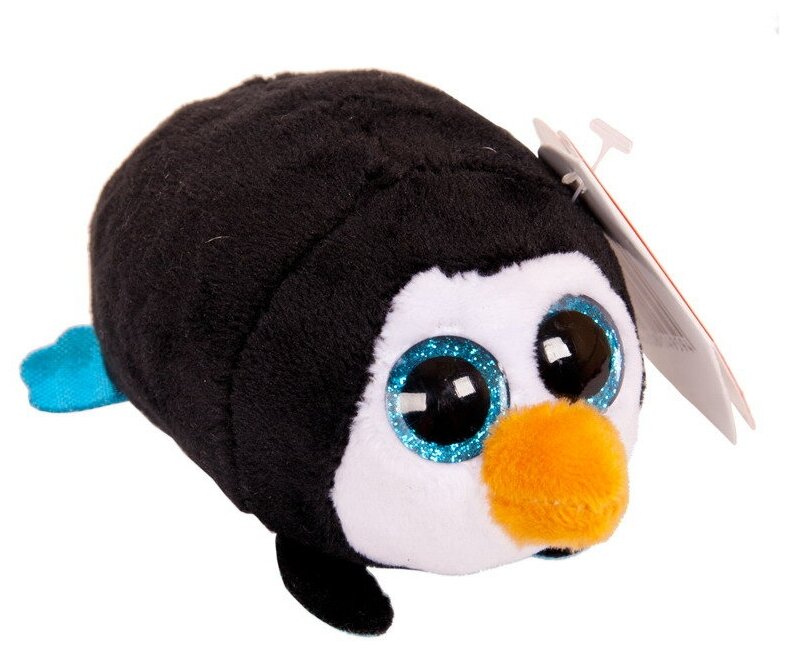 Мягкая игрушка ABtoys Пингвин черный, 10 см . M1014