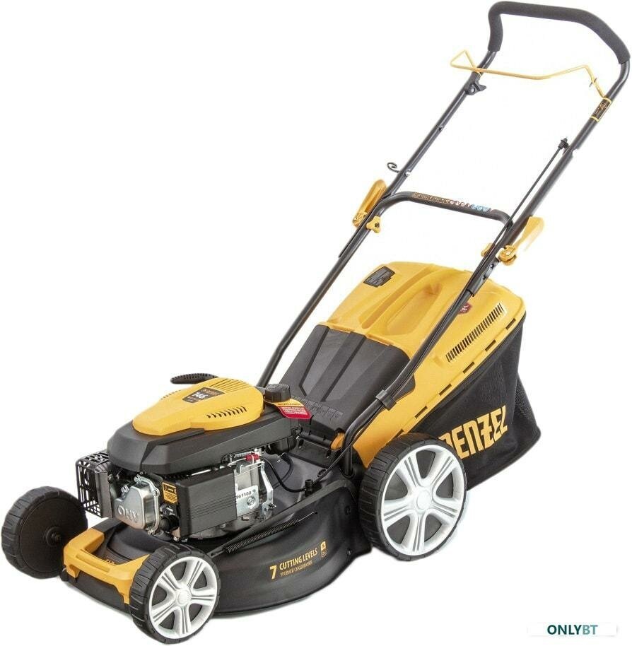 Бензиновая газонокосилка Denzel 58802 GLD-460, 4.5 л. с, 46 см