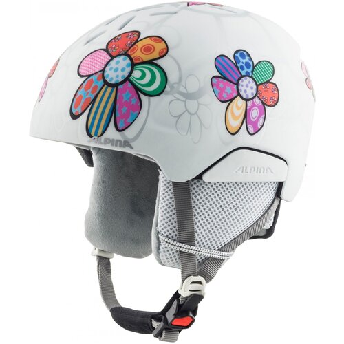 фото Шлем защитный alpina, 2022-23 pizi, 51-55, patchwork-flower matt