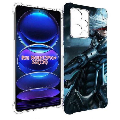 Чехол MyPads Metal Gear Rising Revengeance для Xiaomi Redmi Note 12 Pro + Plus задняя-панель-накладка-бампер чехол mypads metal gear rising revengeance для xiaomi 12s pro задняя панель накладка бампер