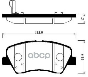 Колодки Тормозные Дисковые HSB арт. HP0045