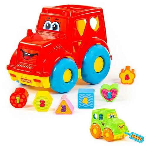 Логическая игрушка Трактор (в сеточке) 89410 /П-Е/ 12 /