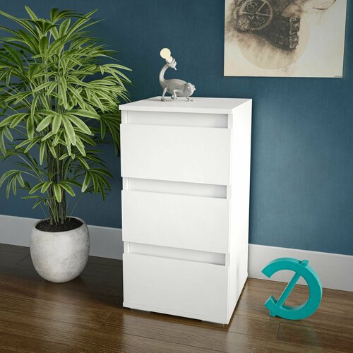 Комод Сканди Белый 400