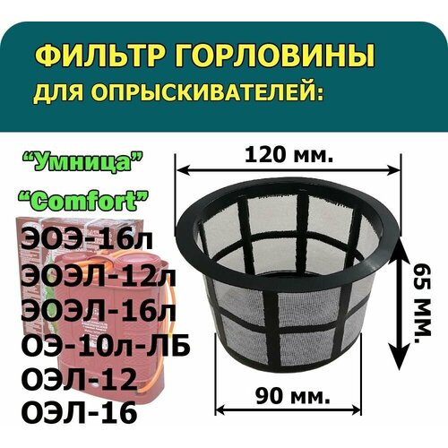 Фильтр заливной горловины для опрыскивателей 