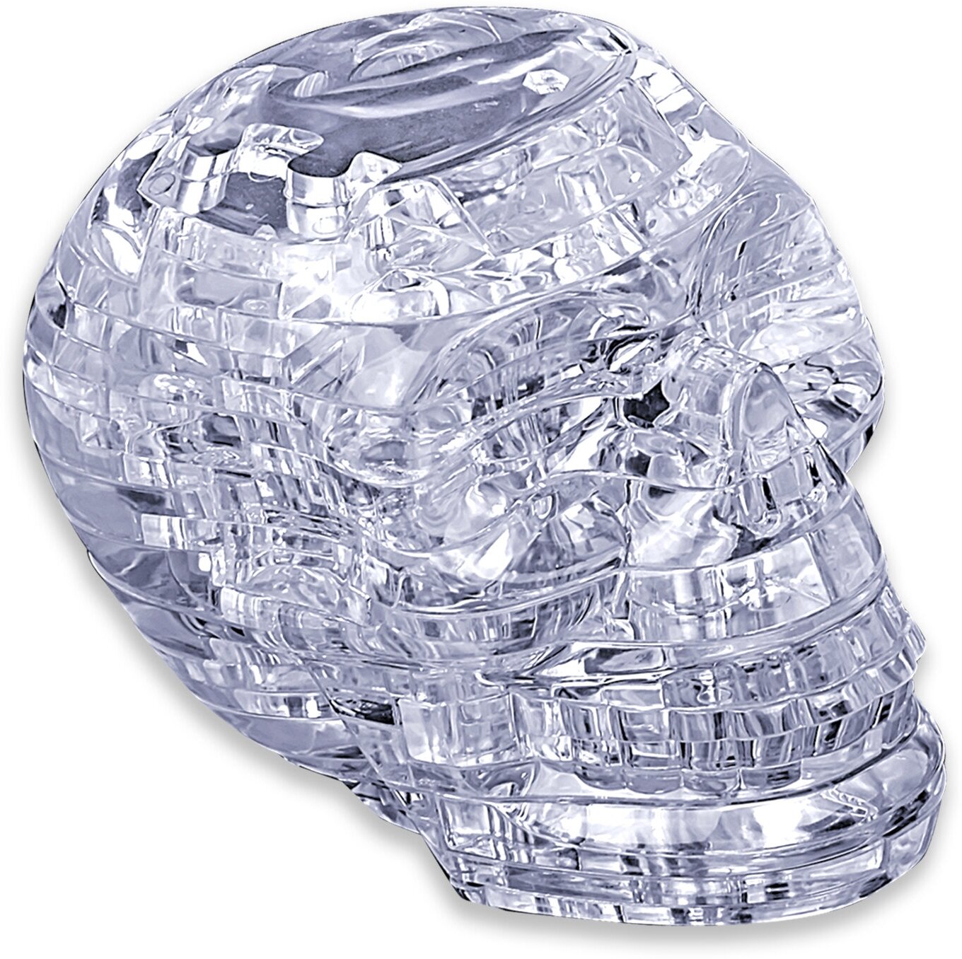Пазл 3D. Магия кристаллов Череп, 49 деталей Bondibon - фото №1