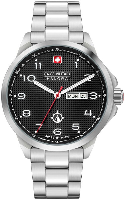 Наручные часы Swiss Military Hanowa Land 63655, черный