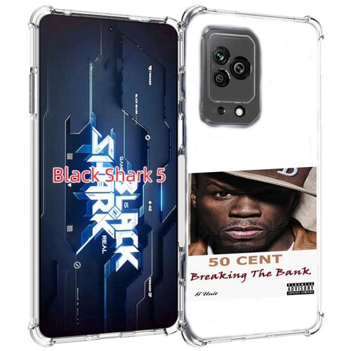 Чехол MyPads 50 Cent - Breaking The Bank для Xiaomi Black Shark 5 задняя-панель-накладка-бампер чехол mypads 50 cent the payback для xiaomi black shark 5 pro задняя панель накладка бампер