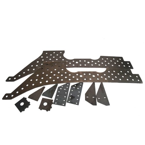 Усилители передних лонжеронов ВАЗ-2121 2 мм. комплект