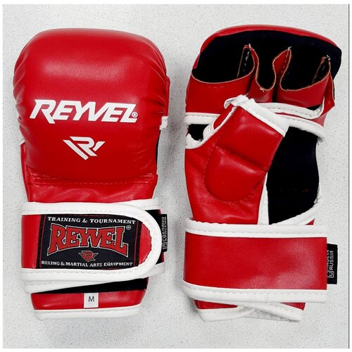 Перчатки Reyvel TRAINING MMA красные NEW M перчатки reyvel pro training mma красные l