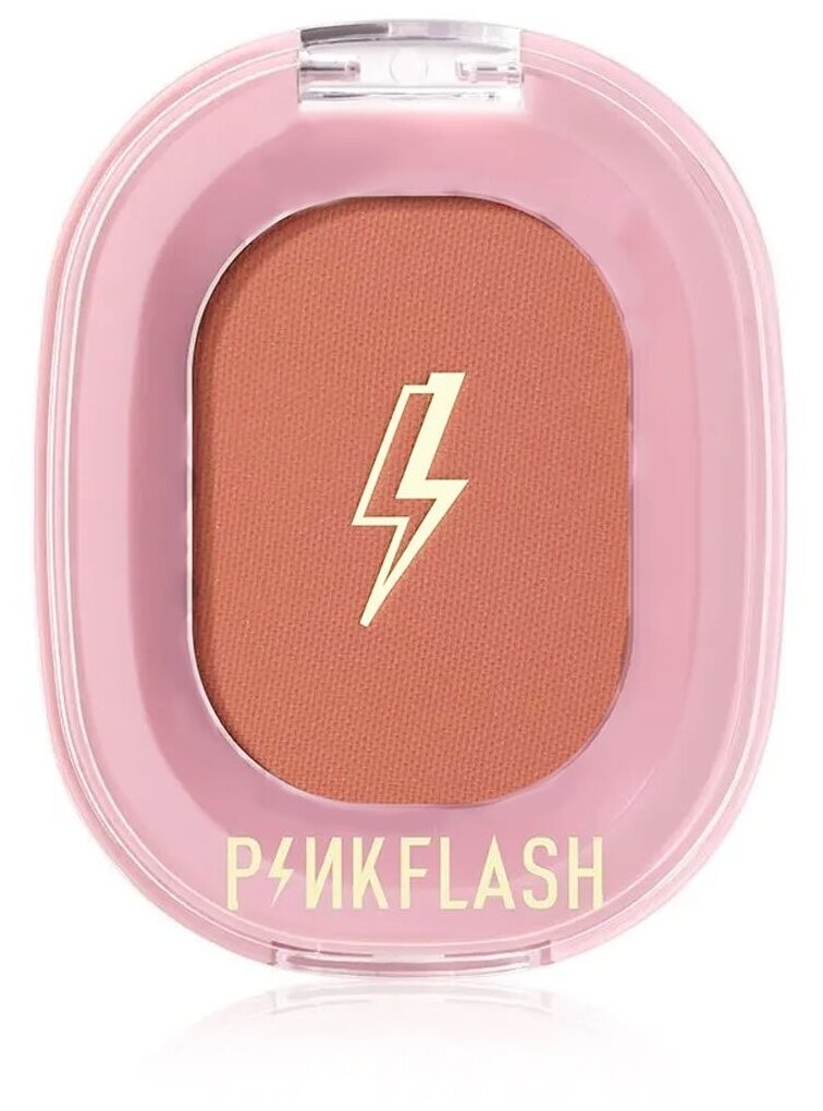 "Focallure" Румяна "Pink Flash" для натурального макияжа "Chic in cheek", оттенок #O04 "Коричневый розовый" /Нюдовый румянец