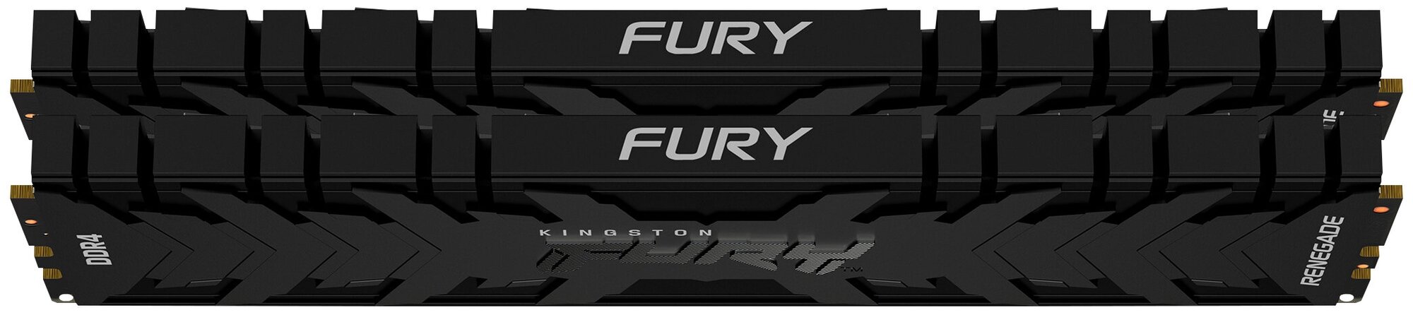 Kingston Оперативная память для компьютера 16Gb (2x8Gb) PC4-21300 2666MHz DDR4 DIMM CL13 Kingston Fury Renegade (KF426C13RBK2/16) — фото 3