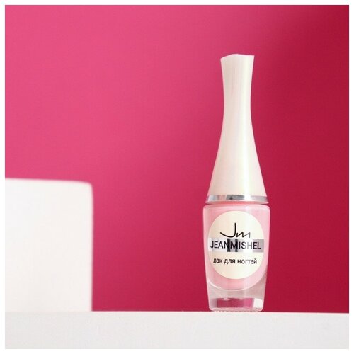 Лак для ногтей JEANMISHEL тон 201 нежно-розовый, 5,5 мл