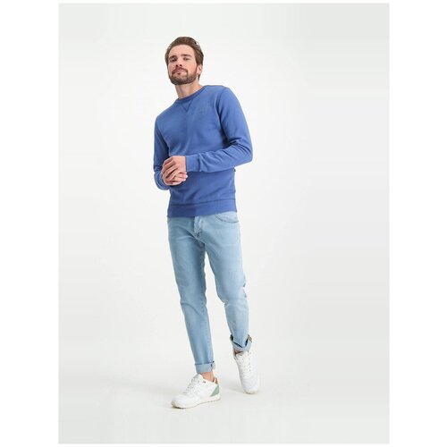 Свитшот, Цвет Синий (IndigoWash), Размер XL