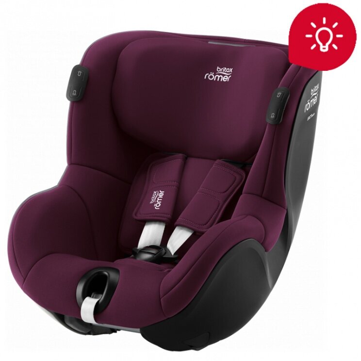 Автокресло 0+/1 Britax Roemer Dual-Fix iSENSE Burgundy Red