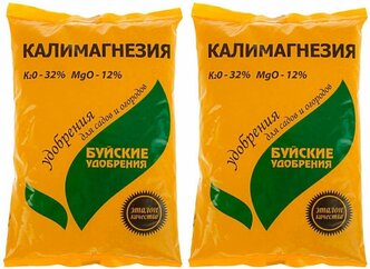 Удобрение Калимагнезия "Буйские удобрения", минеральное, 1 кг., 2 шт.