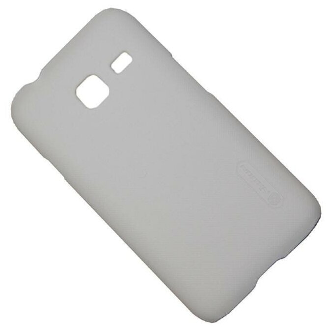 Чехол для Samsung SM-J105F (Galaxy J1 Mini 2016) задняя крышка пластик ребристый Nillkin <белый>