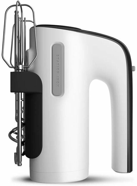 Миксер Taurus Station Inox, эргономичный дизайн, 5 скоростей, аксессуары из нержавеющей стали