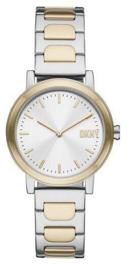 Наручные часы DKNY Soho NY6621, золотой, серебряный