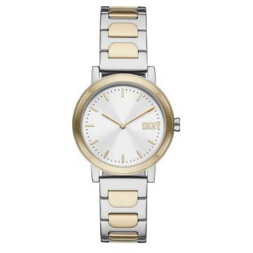 часы женские dkny ny2804 Наручные часы DKNY Soho NY6621, золотой, серебряный