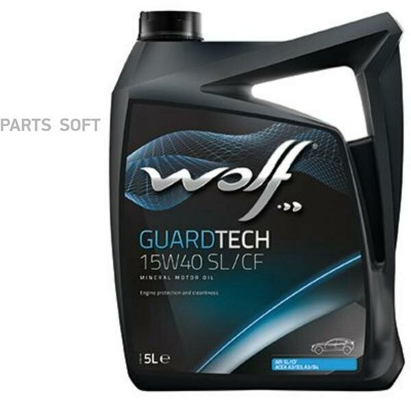 Масло моторное GUARDTECH 15W40 SL/CF 5L WOLF OIL / арт. 8300318 - (1 шт)