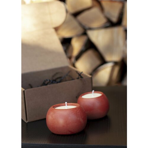 Набор ароматических свечей из соевого воска Oh Deer, Аромат Земляники, в подарочной упаковке, 1 шт