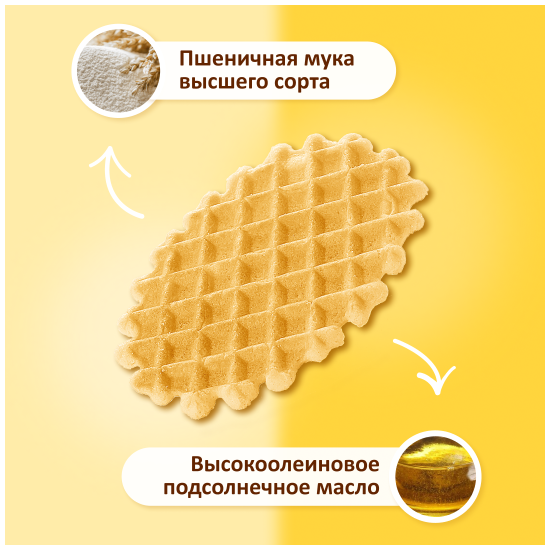 Печенье Акульчев вафельное рассыпчатое 1 кг. - фотография № 2